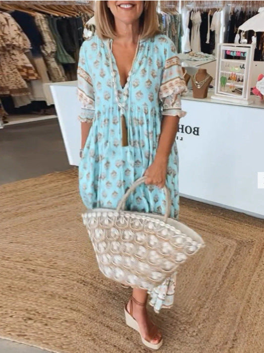 Robe à imprimé Mode